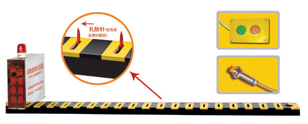 合作V3嵌入式闯岗自动扎胎器/阻车器